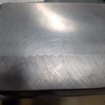 3D printed Duplex Stainless Steel section with mill finish applied