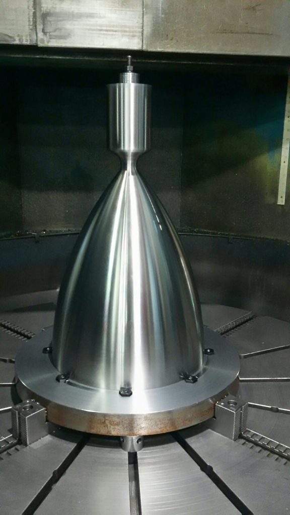 3D printed Duplex Stainless Steel nozzle after finishing
