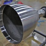 3D printed Duplex Stainless Steel nozzle after finishing