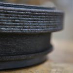 Additive Manufactured rubber mold form in carbon steel before finishing