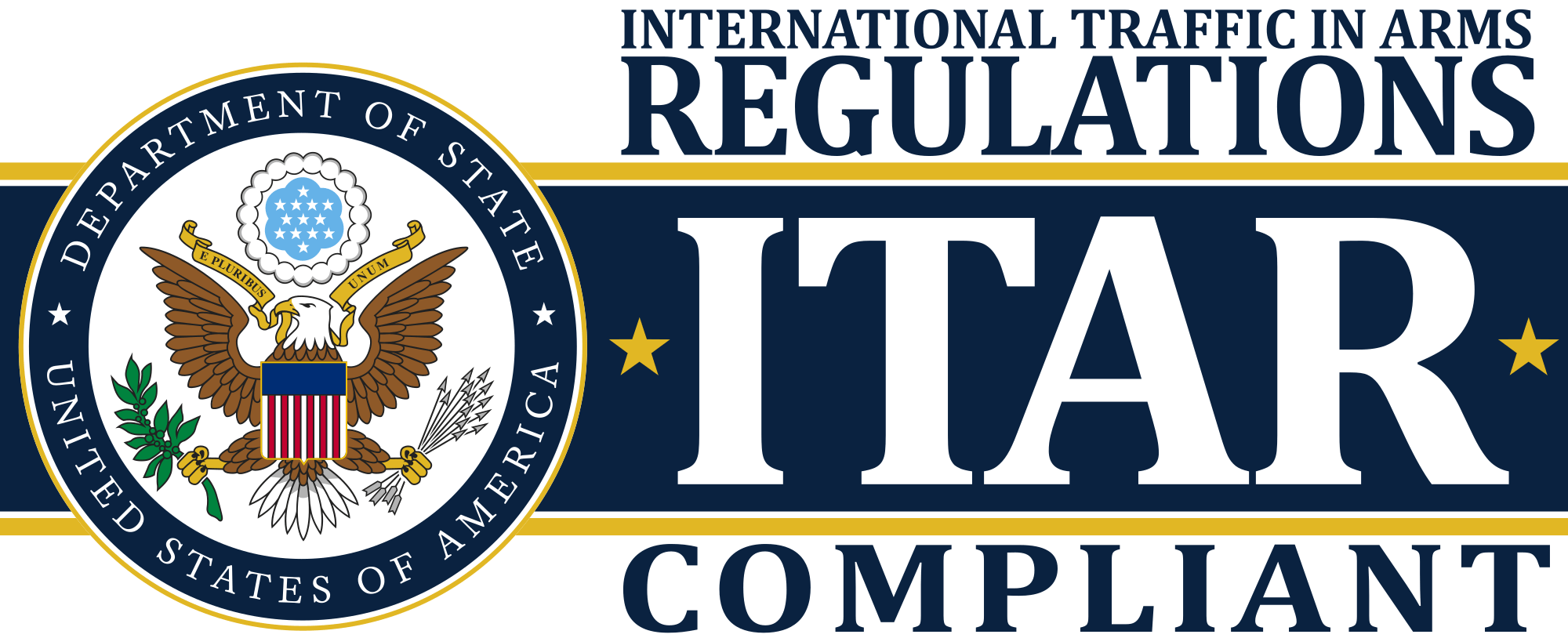 ITAR International Traffic in Arms Regulations Compliant
