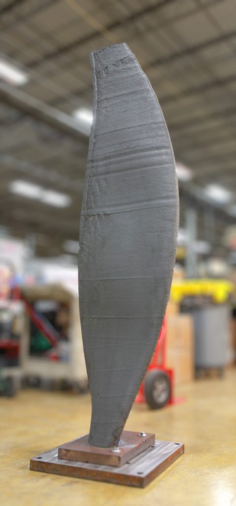 Large Turbine Blade 3D print